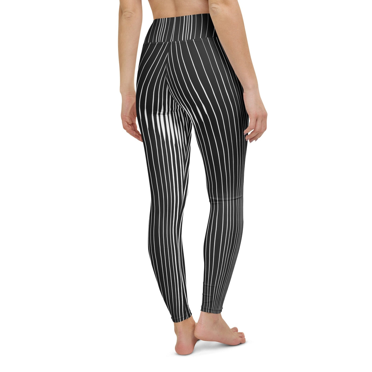 Pinstripe Illusion Yoga Leggings