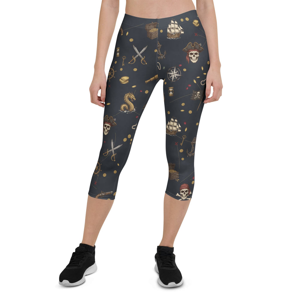 Pirate Skeleton Capris