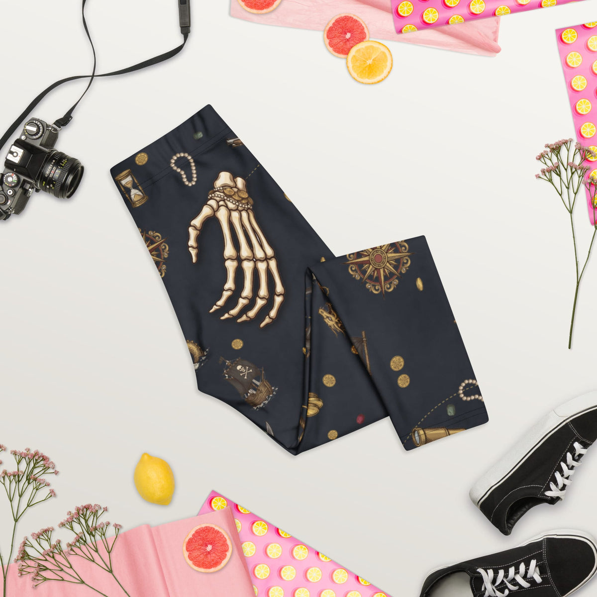 Pirate Skeleton Capris