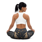 Pirate Skeleton Yoga Leggings