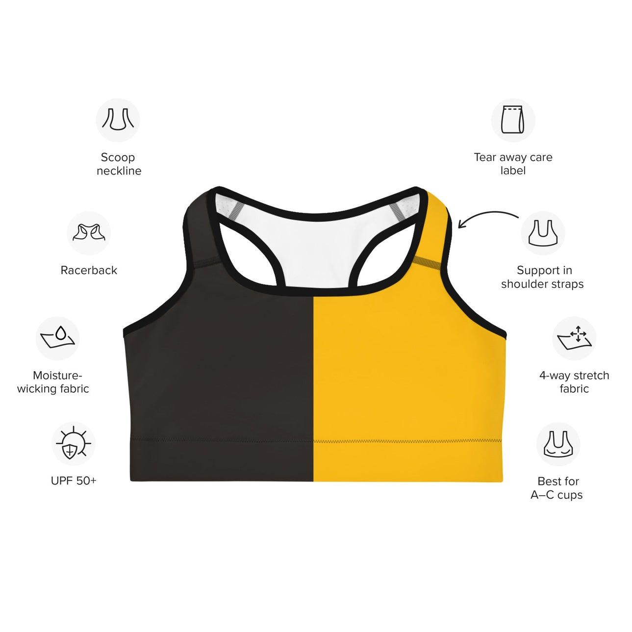 Pittsburgh Sports Bra