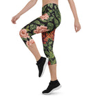 Pixel Floral Capris