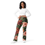 Pixel Floral Flare Leggings