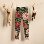 Pixel Floral Kid's Leggings