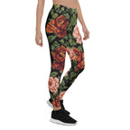 Pixel Floral Leggings