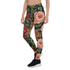 Pixel Floral Leggings