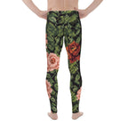 Pixel Floral Men's Leggings