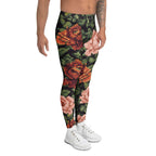 Pixel Floral Men's Leggings