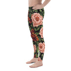 Pixel Floral Men's Leggings