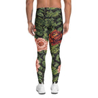 Pixel Floral Men's Leggings