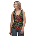 Pixel Floral Tank Top