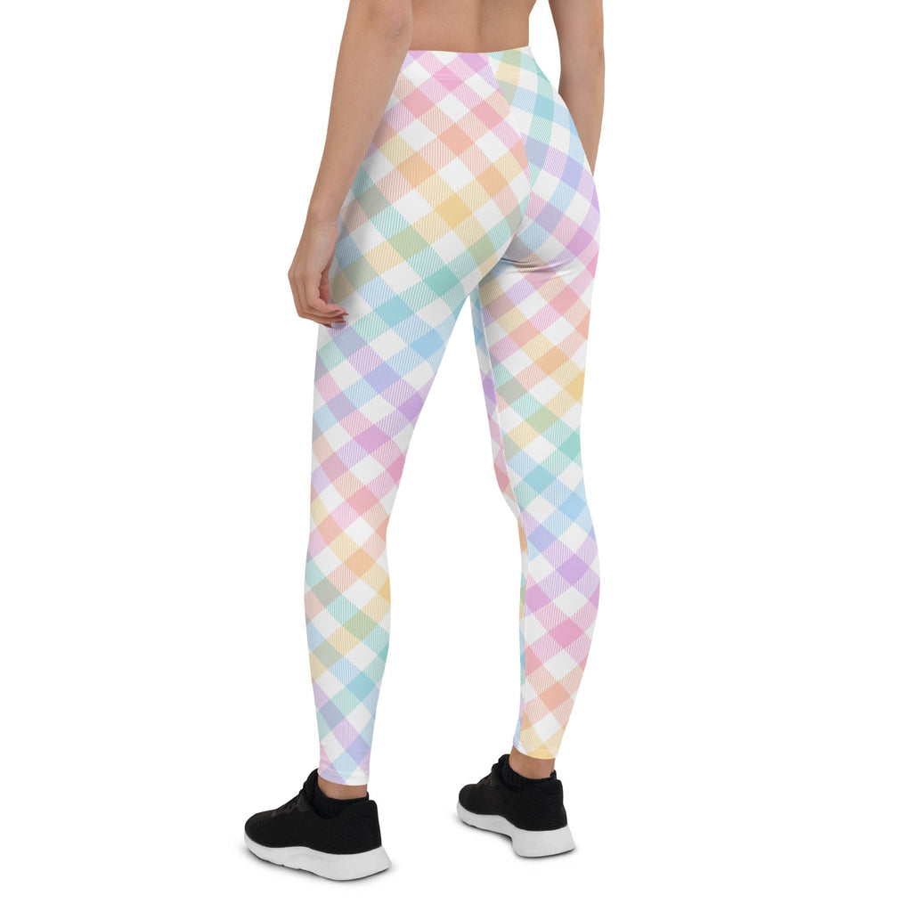 Plaid Easter Leggings