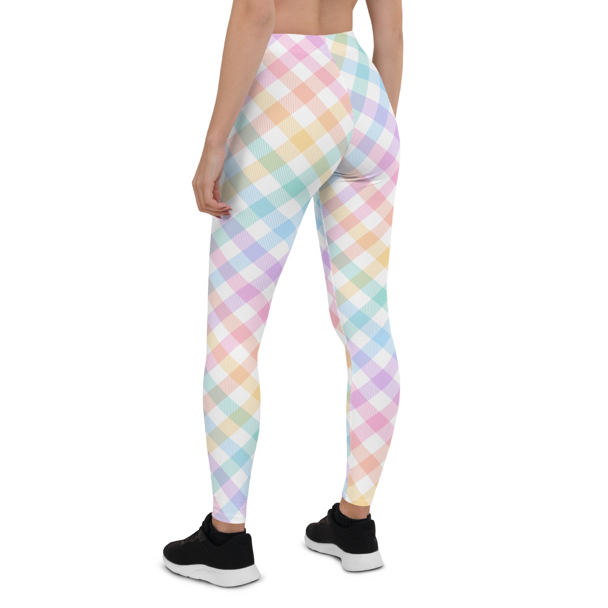 Plaid Easter Leggings