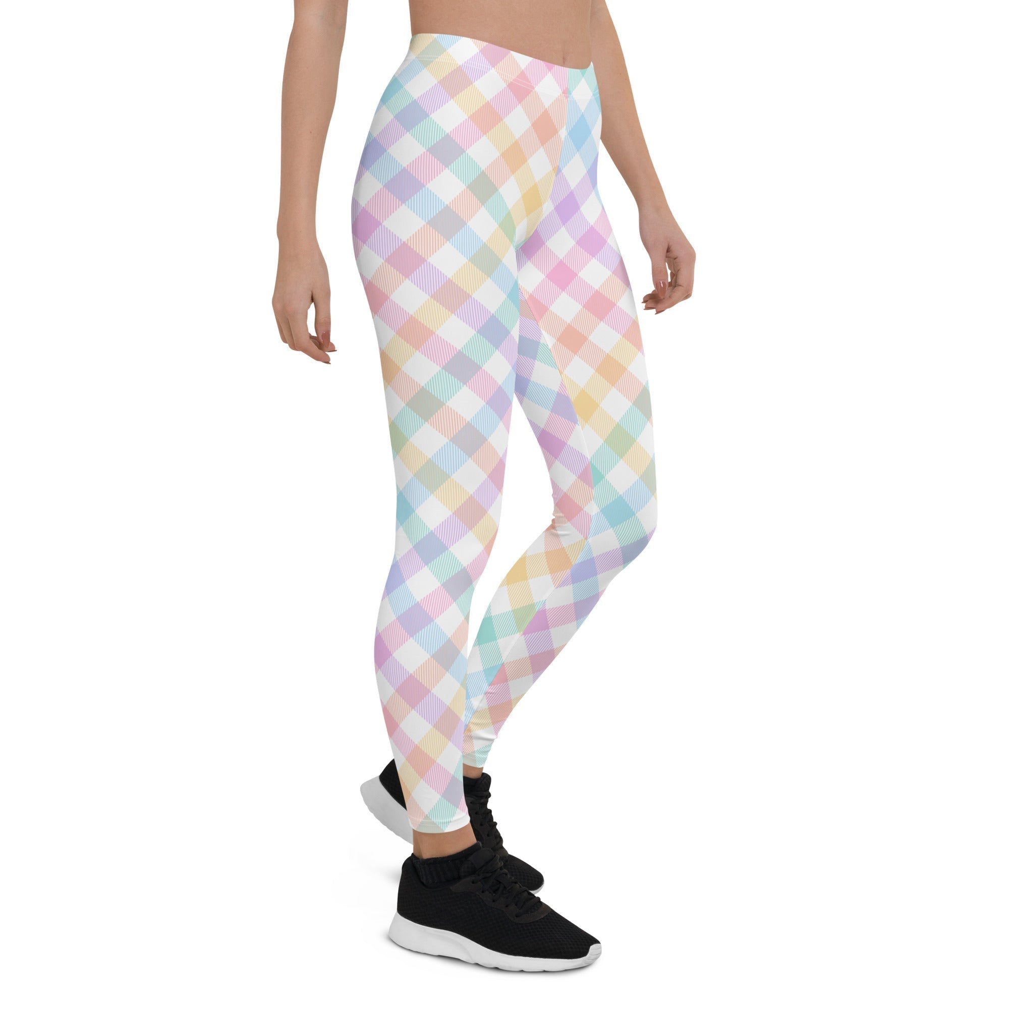 Plaid Easter Leggings