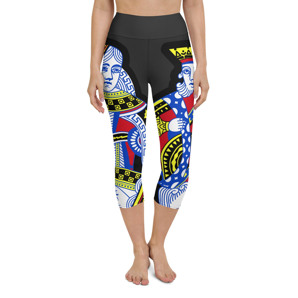 Playing Cards Yoga Capris