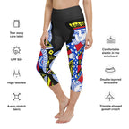 Playing Cards Yoga Capris