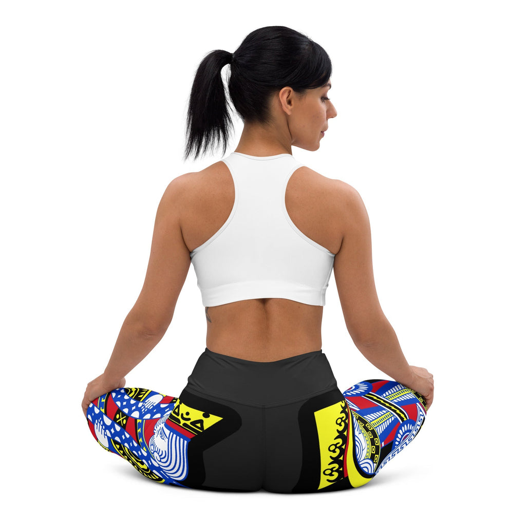 Playing Cards Yoga Leggings