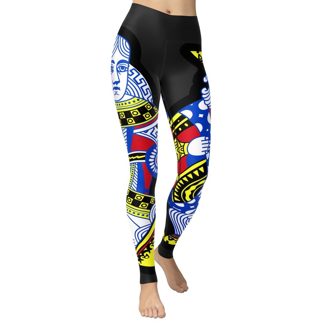 Playing Cards Yoga Leggings