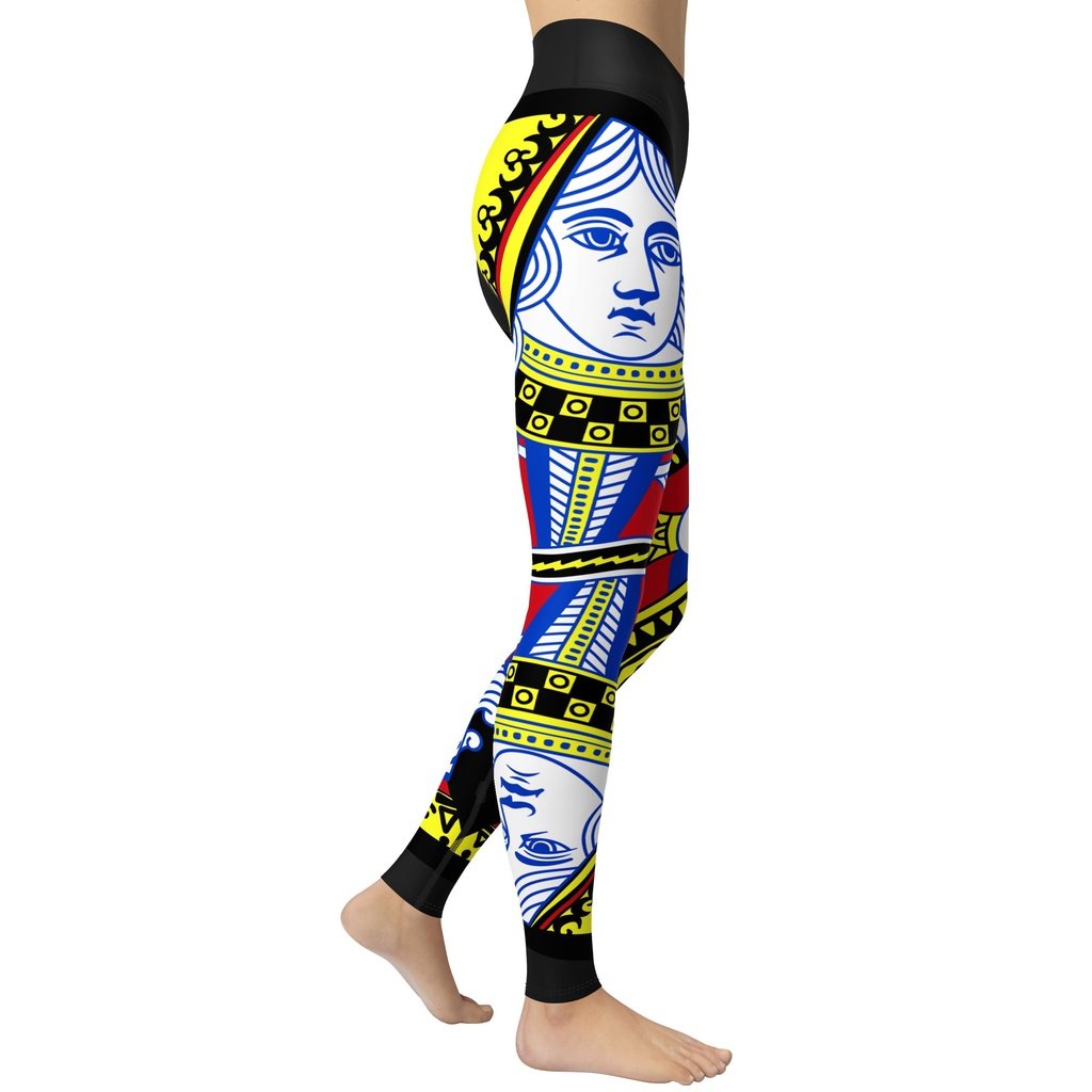 Playing Cards Yoga Leggings