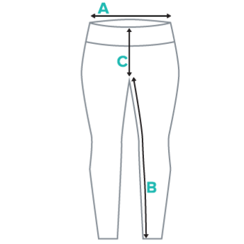 How to measure - Plus Size Leggings