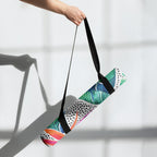Polka Dot Floral Yoga Mat