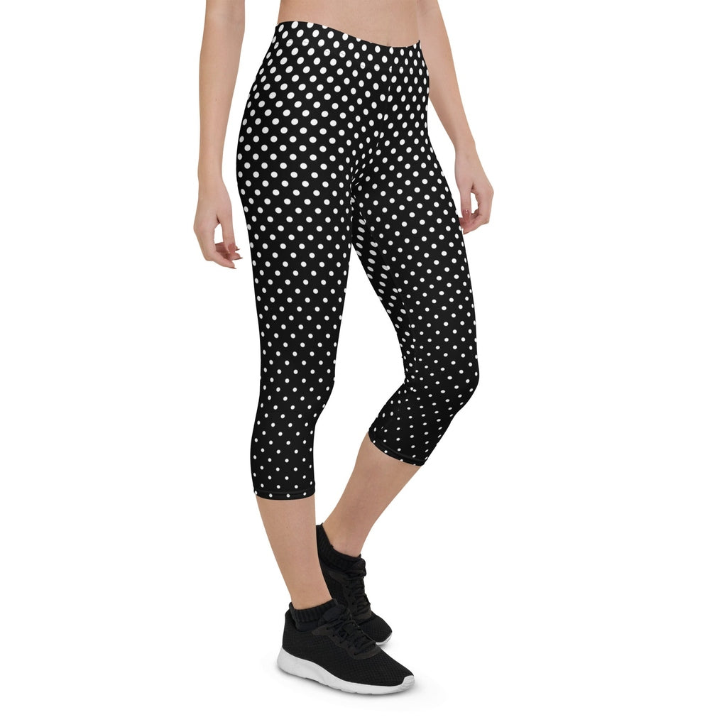 Polka Dot Optical Capris