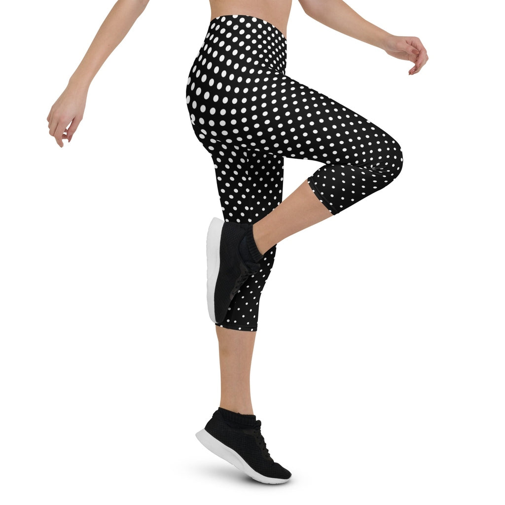 Polka Dot Optical Capris
