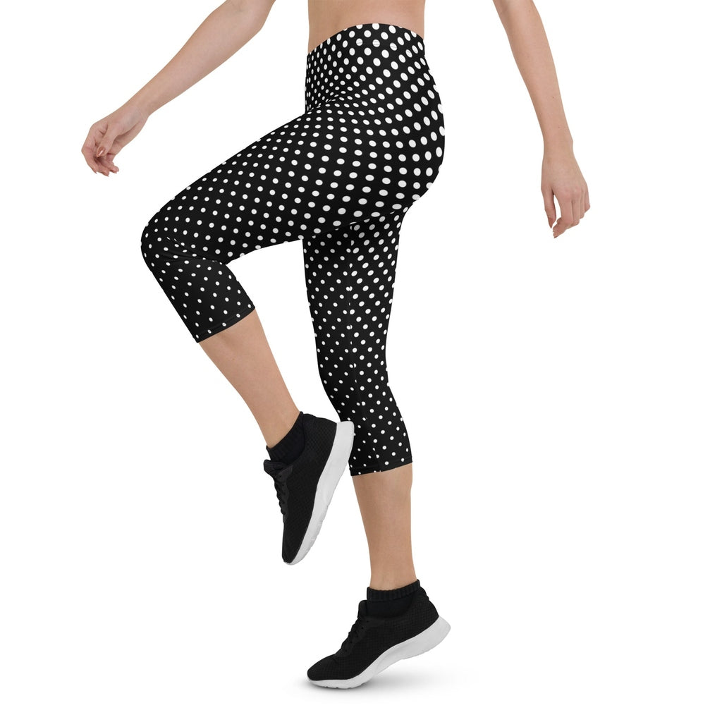 Polka Dot Optical Capris