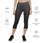 Polka Dot Optical Capris