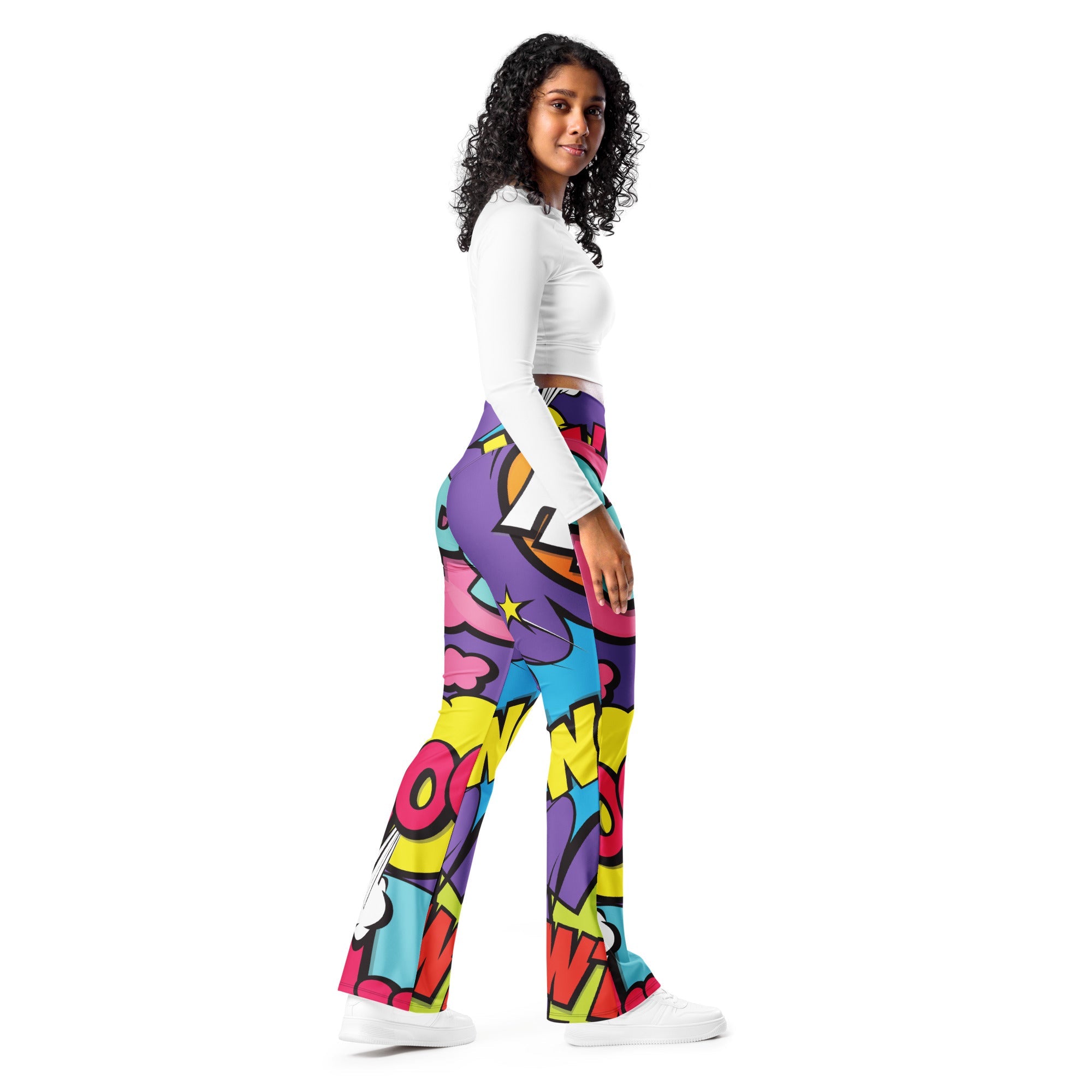 Pop Art Flare Leggings