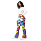 Pop Art Flare Leggings