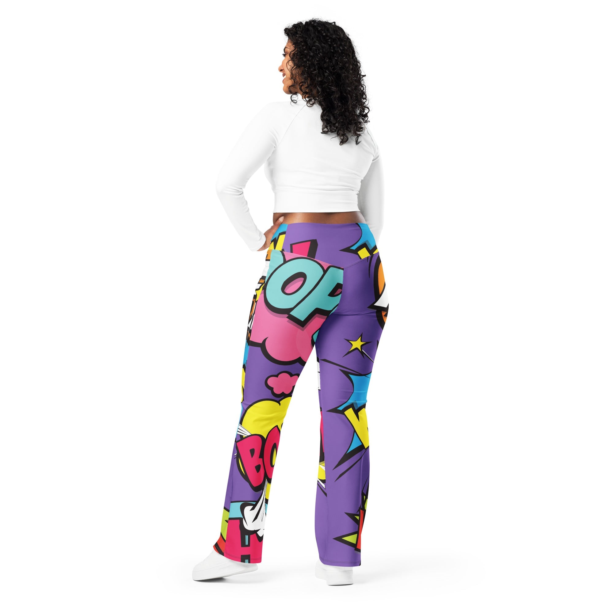 Pop Art Flare Leggings