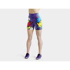 Pop Art Yoga Shorts