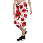 Poppy Print Capris