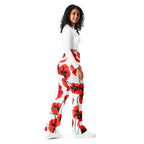 Poppy Print Flare Leggings