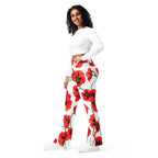 Poppy Print Flare Leggings