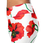 Poppy Print Flare Leggings