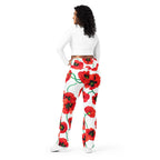 Poppy Print Flare Leggings
