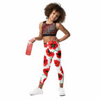 Poppy Print Kid's Leggings