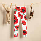 Poppy Print Kid's Leggings