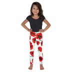 Poppy Print Kid's Leggings