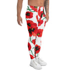 Poppy Print Men's Leggings