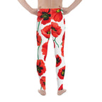 Poppy Print Men's Leggings
