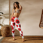 Poppy Print Yoga Leggings