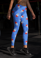 Popsicle Pattern Leggings