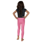 Power Pink Houndstooth Kid's Leggings