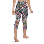 Pretty Floral Yoga Capris