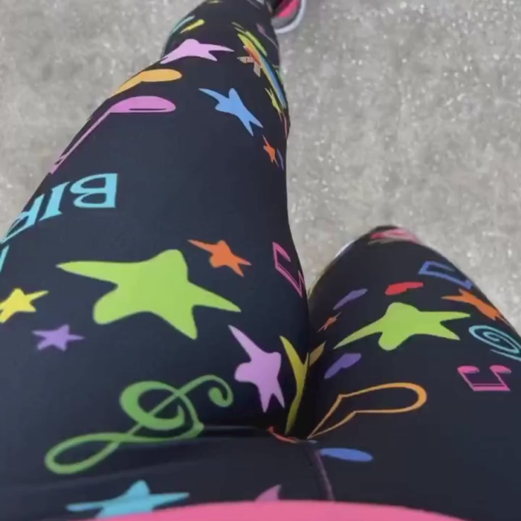 Happy Birthday Leggings