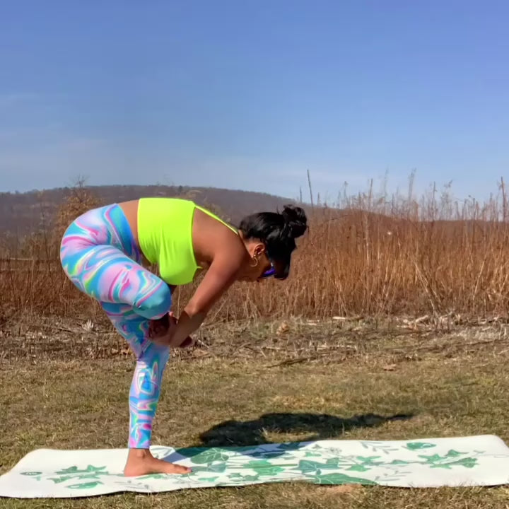 Neon Psychedelic Yoga Leggings video
