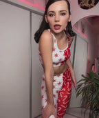 Two Patterned Christmas Leggings